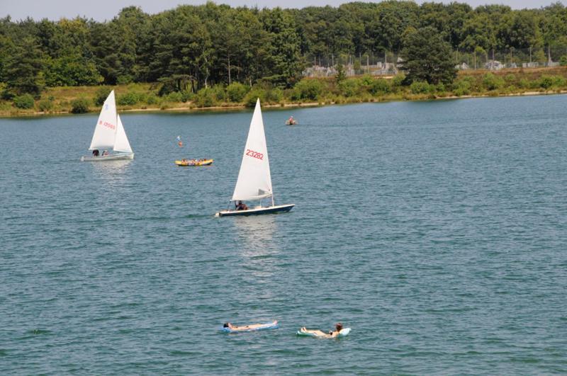 Camping De Binnenvaart Superior Chalet Aan de Wolfsberg Eksteriør bilde